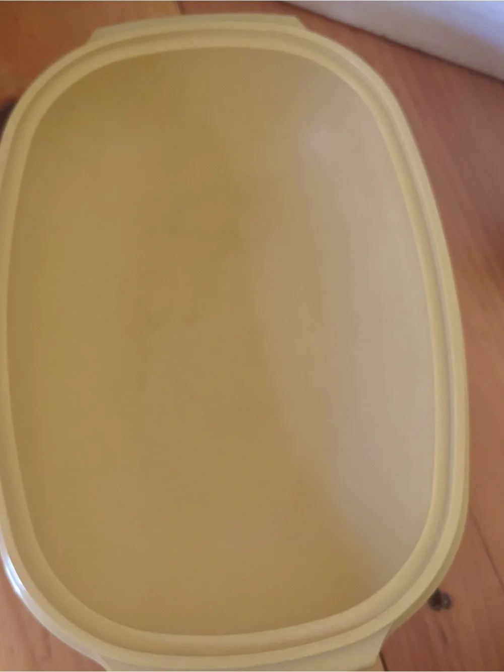 Vintage Tupperware Harvest Gold Produce Keeper Crisper